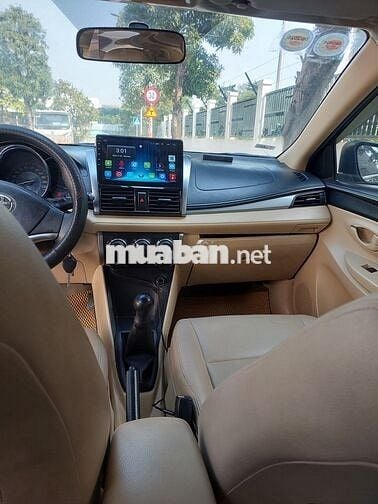 Toyota Vios E 2014 Số sàn Đen
