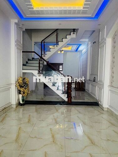 Nhà 3 Lầu 4pn 4wc đường tx25 khu dân cư full nội thất