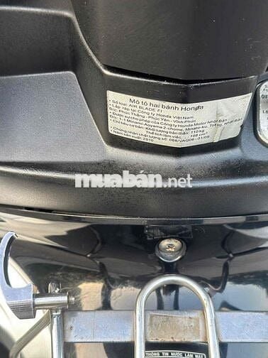 Airblade 125fi nẹp mạ crom 6 lan sơn máy zin100%