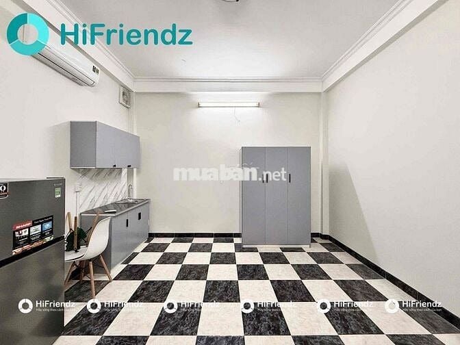 phòng studio siêu rộng full nội thất ngay nhà thờ phaolo