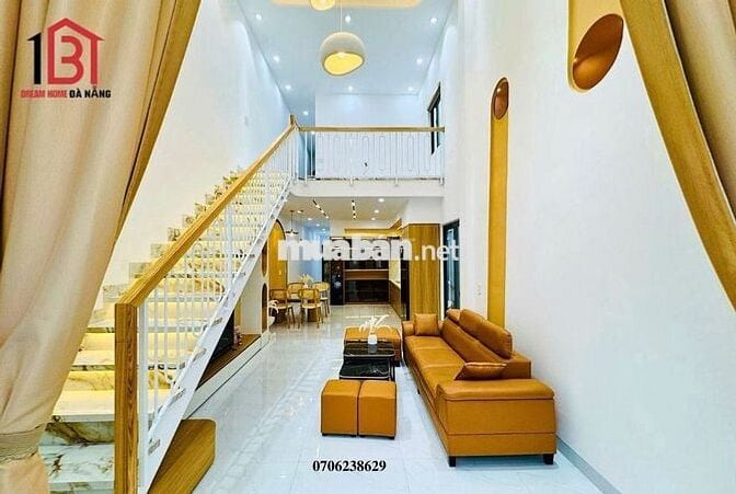 🔴🆘 Nhà Quận Cẩm Lệ 🆘 DT 100m 3pn  kiệt ô tô đường Tôn Đản