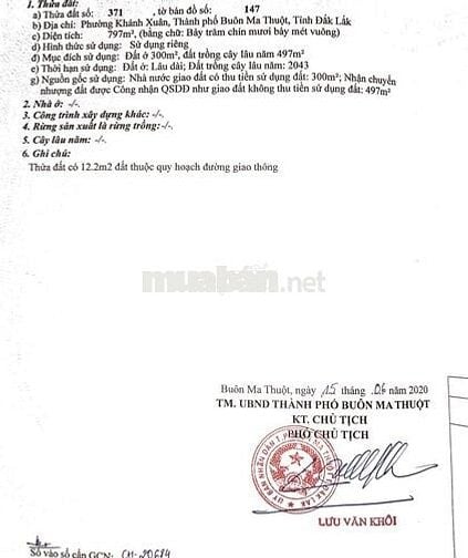 BÁN ĐẤT CỰC ĐẸP ĐƯỜNG NHỰA THỔ CƯ PHƯỜNG KHÁNH XUÂN