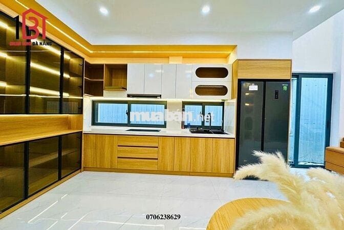 🔴🆘 Nhà Quận Cẩm Lệ 🆘 DT 100m 3pn  kiệt ô tô đường Tôn Đản