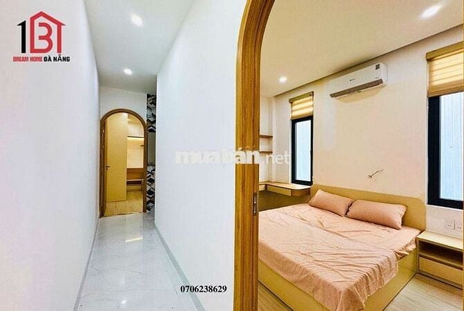 🔴🆘 Nhà Quận Cẩm Lệ 🆘 DT 100m 3pn  kiệt ô tô đường Tôn Đản