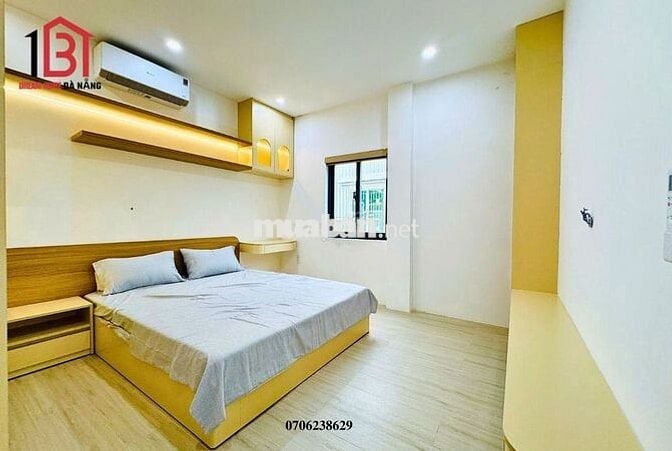 🔴🆘 Nhà Quận Cẩm Lệ 🆘 DT 100m 3pn  kiệt ô tô đường Tôn Đản