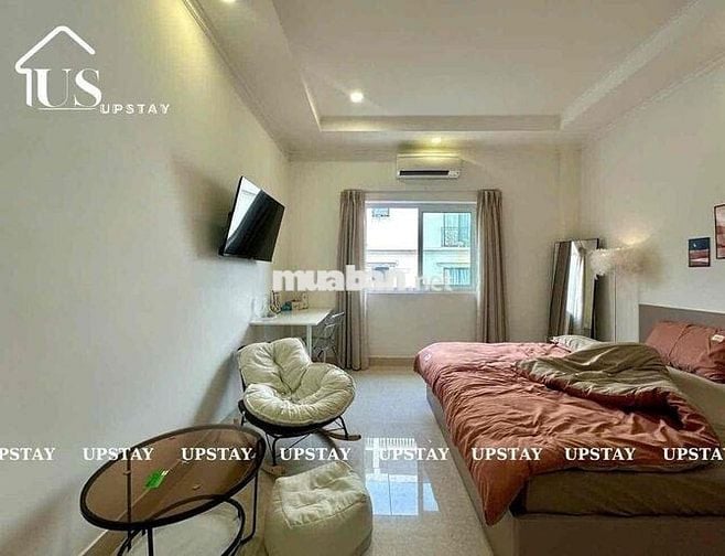 Căn Hộ 1PN Cao Cấp 60m2. Thang máy/Giặt riêng gần Cầu Thị Nghè, Quận 1