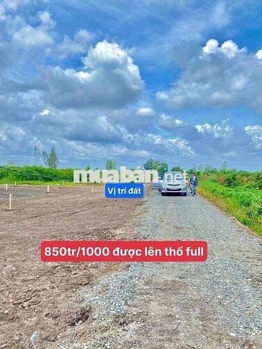 💥💥💥500mv 390tr mặt tiền rộng  👉Đất vườn XÃ BÌNH ĐỨC, TÂY NINH. (Long A