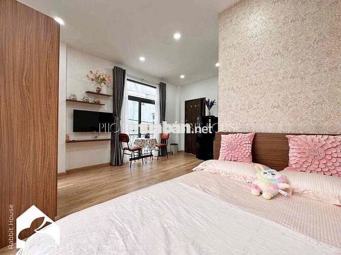 CĂN HỘ BAN CÔNG 50M2, FULL NT CAO CẤP, NGAY TRƯỜNG SA GẦN LÊ VĂN SỸ