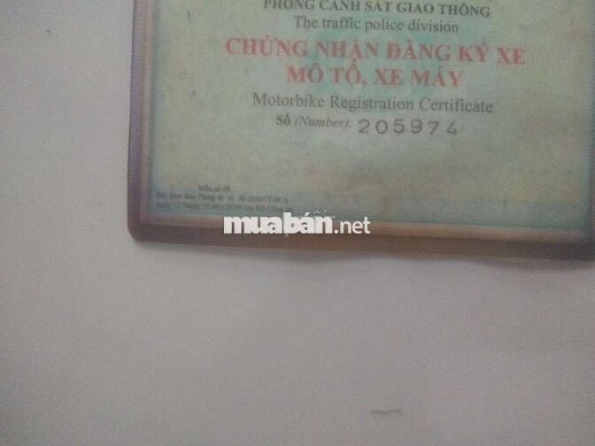 Honda Wave 2008lốc đen, màu Đỏ,