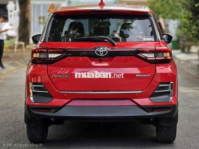 Toyota Raize 2021 1.0 Turbo Màu Đỏ Đẹp 56000 km