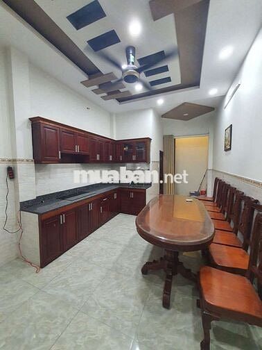 Nhà Mặt Tiền Đường 8m Thông 4x20 3lầu 4pn 5wc phòng thờ