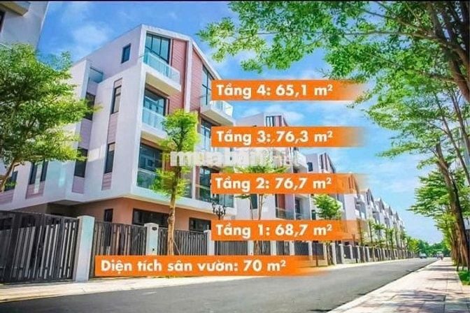 Sốc Giảm 20% Biệt thự-Vinhomes Ocean Park3, 17,9 tỷ, DT đất 120m2, 4T