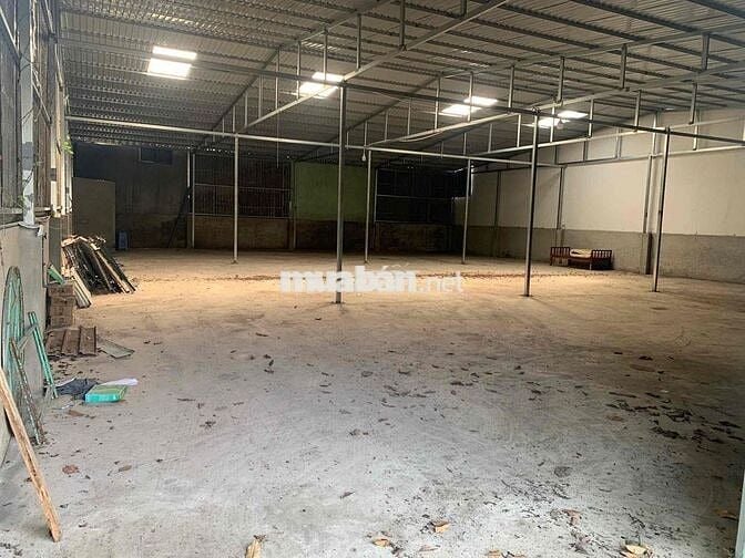 cho thuê kho siêu rộng ngang 18x24 KDC Ngân Thuận