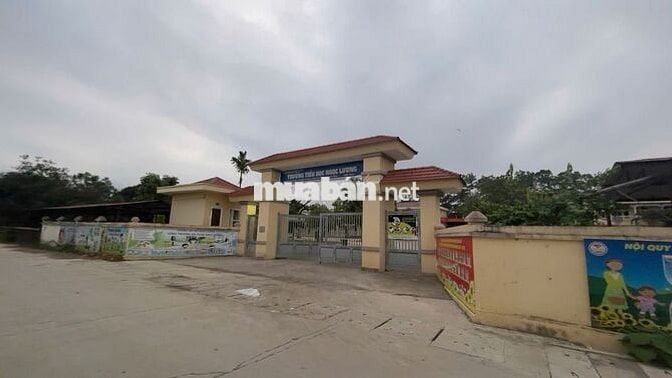 BÁN ĐẤT THỔ CƯ SÁT TRƯỜNG LIÊN CẤP TIỂU HỌC & THCS