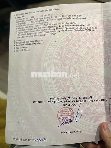 BÁN ĐẤT THỔ CƯ SÁT TRƯỜNG LIÊN CẤP TIỂU HỌC & THCS