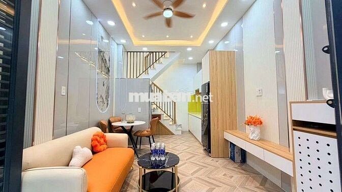 BÁN HUỲNH VĂN NGHỆ PHẠM VĂN BẠCH TÂN BÌNH MỚI 4 TẦNG FULL NỘI THẤT