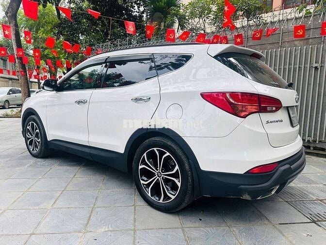 Hyundai Santa Fe 2015 2.4 Trắng 120000 km