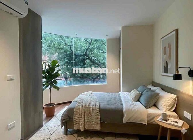 CHO THUÊ CĂN HỘ MỚI XÂY QUẬN CẦU GIẤY - MẶT TIỀN Ô TÔ ĐỖ CỬA FULL NT