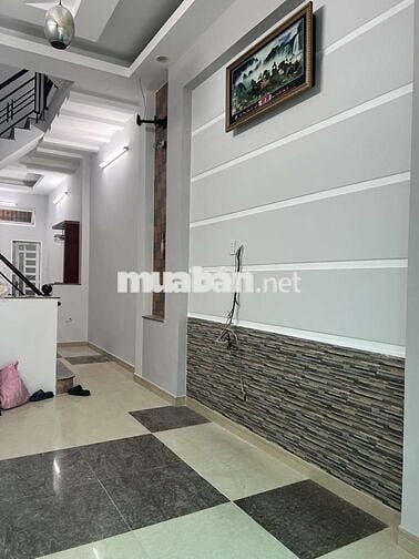 NHÀ HẺM XE HƠI ĐƯỜNG TÂN HÒA ĐÔNG - PHÚ LÂM, Q.6, GIÁ NHỈNH 5 TỶ