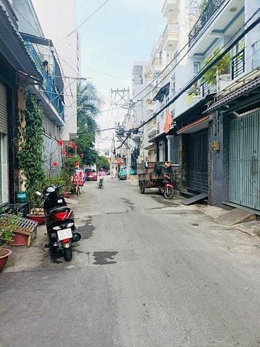 Cho thuê nhà hẻm xe tải 1/ Lê Đức Thọ-P17 - 7*16m - 3 lầu- sẵn NT