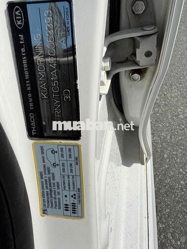 Kia Morning 2015 Si Trắng Số tự động