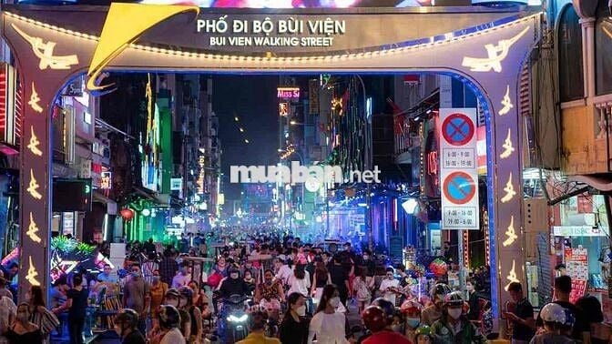 Cho Thuê nhà nguyên căn, hẻm phố đi bộ Bùi Viện Quận 1