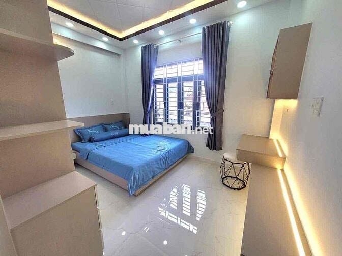 cho thuê nhà 162 nguyễn duy cung (4x15) 3 làu , 4pn , 5wc full nt