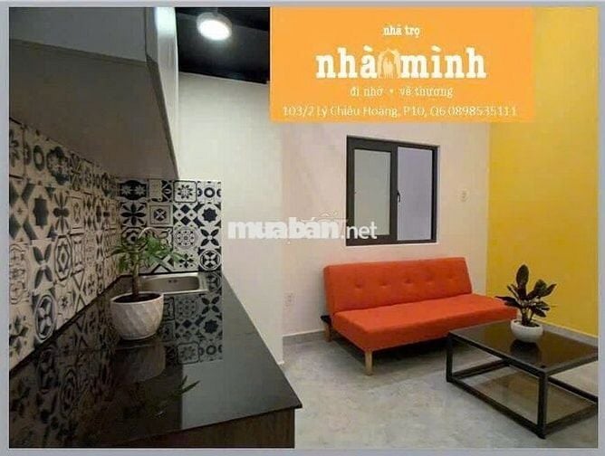 Phòng Trọ Cao Cấp Đầy Đủ Tiện Ích