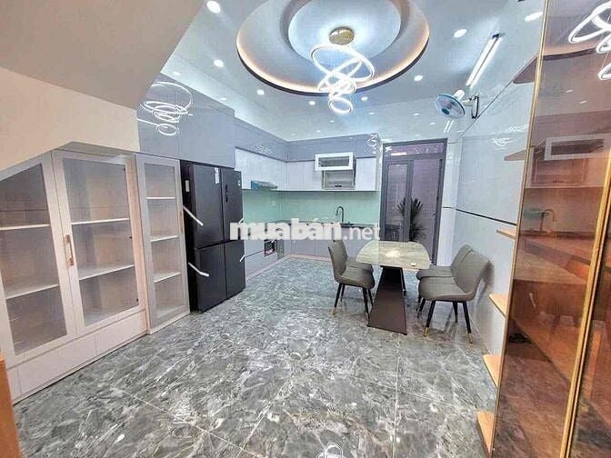 cho thuê nhà 162 nguyễn duy cung (4x15) 3 làu , 4pn , 5wc full nt