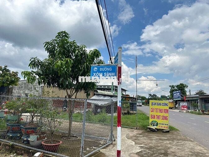 Sang nhanh lô đất mt nhựa ngay ubnd Phước Thành TPHCM giá rẻ