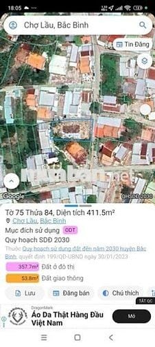 Bán Đất Vị Trí Đắc Địa Thị Trấn Chợ Lầu, Bắc Bình, Bình Thuận