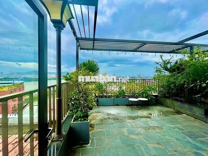 CĂN PENHOUSE 1PN 80M2 KHU VỰC HOÀ XUÂN FULL NỘI THẤT BAN CÔNG