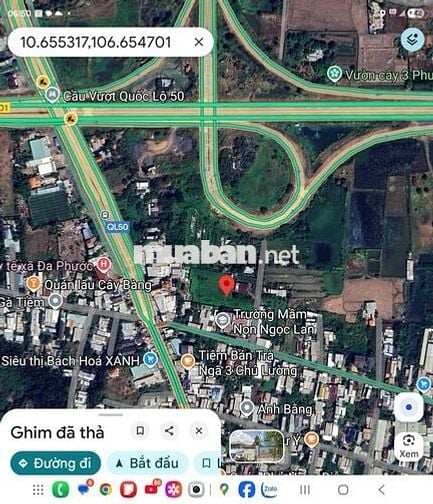 BÁN ĐẤT VỊ TRÍ ĐẸP TẠI Đường Liên Ấp 2-3, Đa Phước, Bình Chánh, TP.HCM