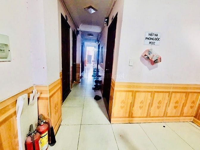 Dãy trọ Mặt tiền 6tầng 54phòng, thu nhập 100triệu/1tháng