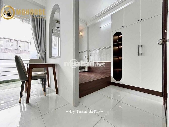 Khu Sân Bay- Studio tách bếp - Ban Công - 30m2 - Full Nội Thất