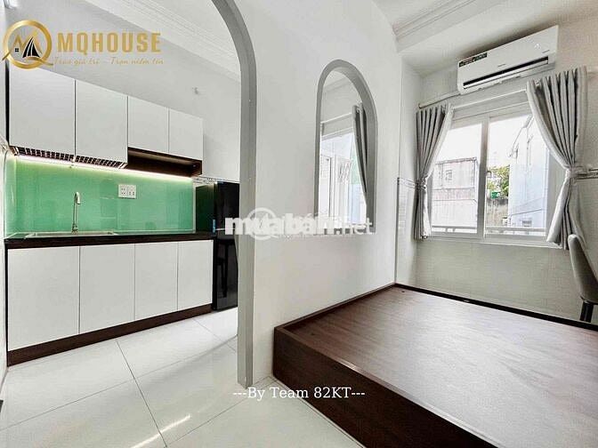 Khu Sân Bay- Studio tách bếp - Ban Công - 30m2 - Full Nội Thất