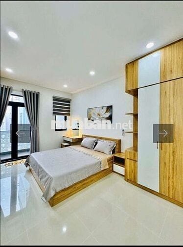 65M² 4Tầng BTCT Full Nội Thất -Hẻm Xe Hơi 4M - Gần CV Làng Hoa Gò Vấp