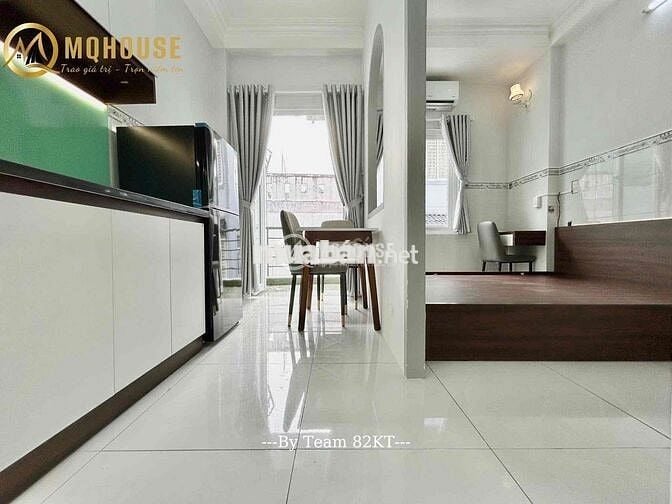 Khu Sân Bay- Studio tách bếp - Ban Công - 30m2 - Full Nội Thất