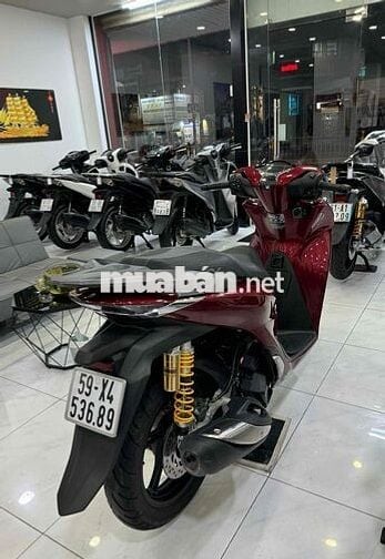 Honda SH125 CBS 2022 Đỏ đen spoty bsTp