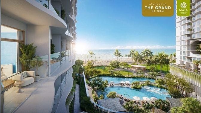 Dự án Maia Hồ Tràm - Còn 2 căn Studio tầng sân vườn - giá rẻ 2,3 tỷ