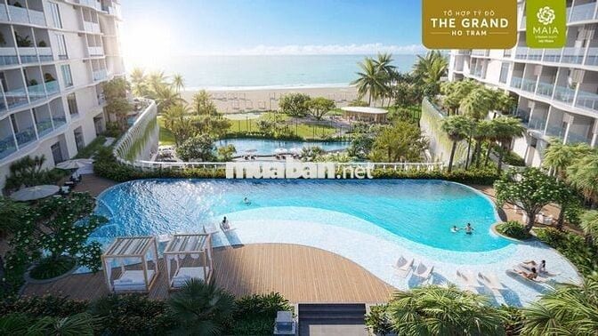 Dự án Maia Hồ Tràm - Còn 2 căn Studio tầng sân vườn - giá rẻ 2,3 tỷ