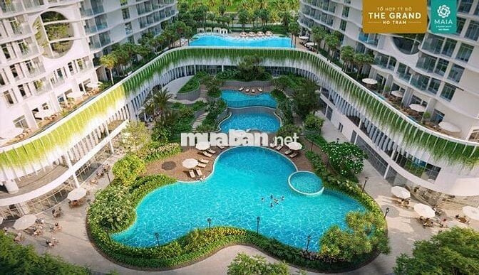 Dự án Maia Hồ Tràm - Còn 2 căn Studio tầng sân vườn - giá rẻ 2,3 tỷ