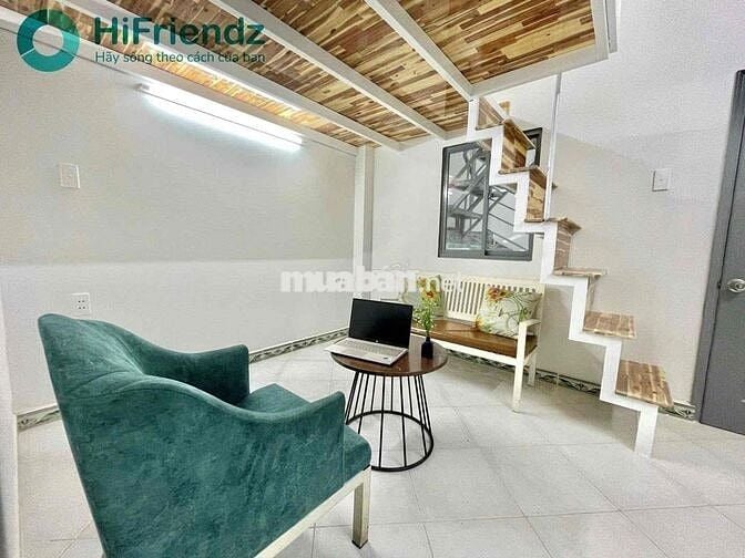 CĂN HỘ MINI CÓ GÁC FULL NỘI THẤT NGAY SÁT CÔNG VIÊN LÀNG HOA GÒ VẤP