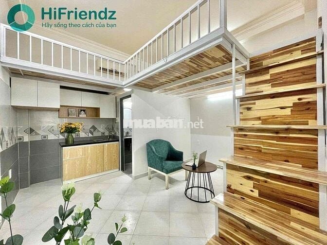 CĂN HỘ MINI CÓ GÁC FULL NỘI THẤT NGAY SÁT CÔNG VIÊN LÀNG HOA GÒ VẤP