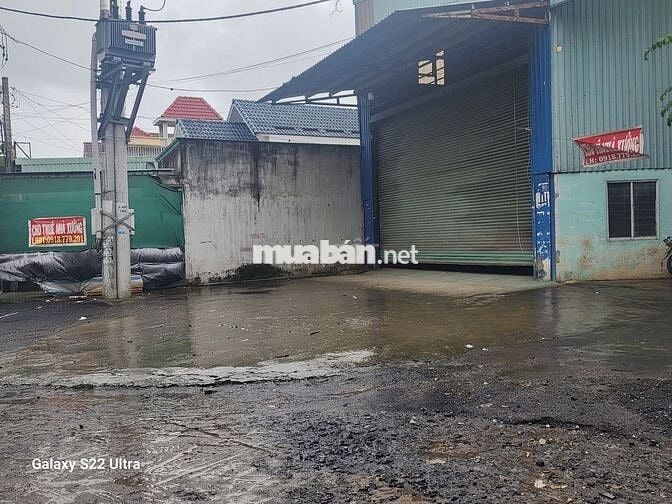 Cho thuê NHÀ XƯỞNG BÌNH CHÁNH 800m2 Nguyễn Hữu Trí cao đẹp bao VAT