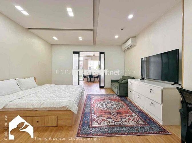 🔸SIÊU TO 55m2 _ 1PN / STUDIO FULL NỘI THẤT, THANG MÁY _ BỜ KÈ HOÀNG SA