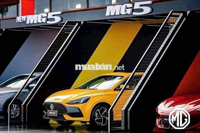 MG5 Sedan hạng D nhấp Thái trả trước chỉ từ 140tr