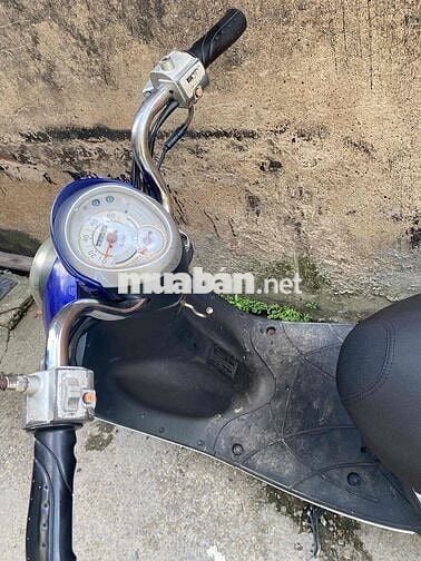 SYM Elite 50 Xanh trắng