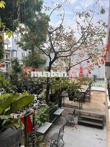 CHO THUÊ BIỆT THỰ SÂN VƯỜN 158 XVNT, QBT, DT 22x18M, TRỆT 1 LẦU, 80TR