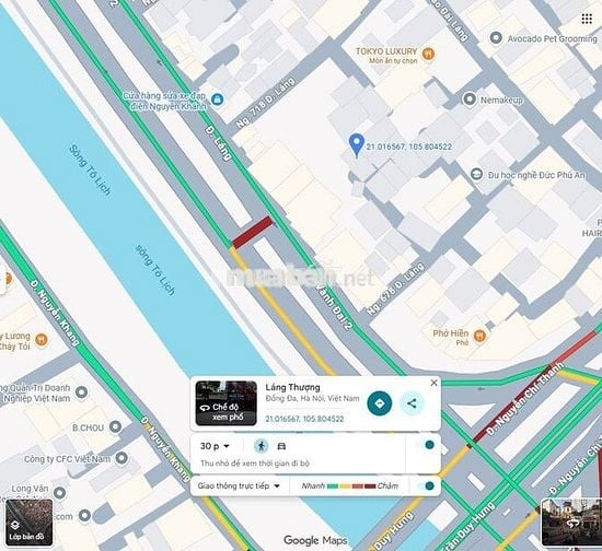 BÁN ĐẤT TẶNG NHÀ Ngõ 678 Đường Láng - 20m ra đường lớn